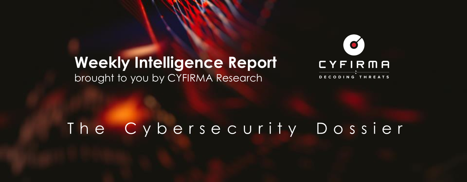 Weekly Intelligence Report – 04 Nov 2022